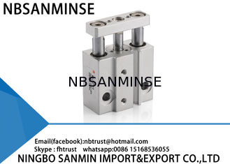 اسطوانة تعمل بالهواء المضغوط مصغرة تعمل بالوكالة مصغرة 50 - 500 ملم / ثانية مكبس السرعة