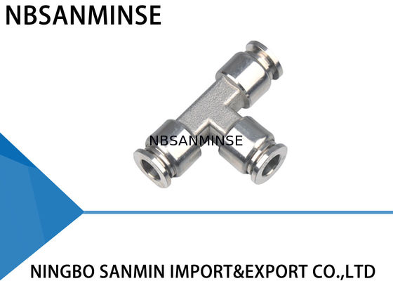 SSE Tee Air Hose قارنة التوصيل السريع للأنابيب الهوائية تركيب ممتاز مقاومة للحامض