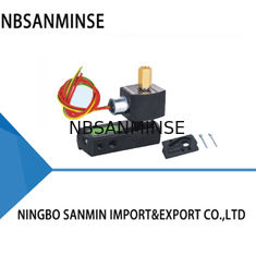 NBR PUR Seal Slide Sleeve الصمام الكهربائي المضغوط 0.2 - 1.0Mpa