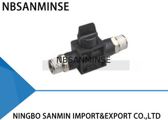 HVSS صمام التحكم في التدفق الهوائي الخيط اليدوي إلى الخيط الموصل دفع في وصلات 2Way / 3 Way Sanmin