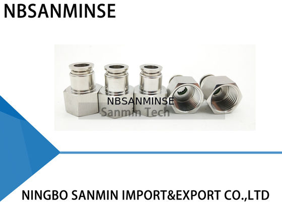 NBSANMINSE SSPCF M5 M6 1/8 1/4 3/8 1/2 SS316L الصفحات الداخلية الموضوع أنثى مستقيم