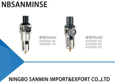 AW Instrument Air Filter Regulator Lubricator 0 . 15MPa - 0 . 85MPa Operating Pressure