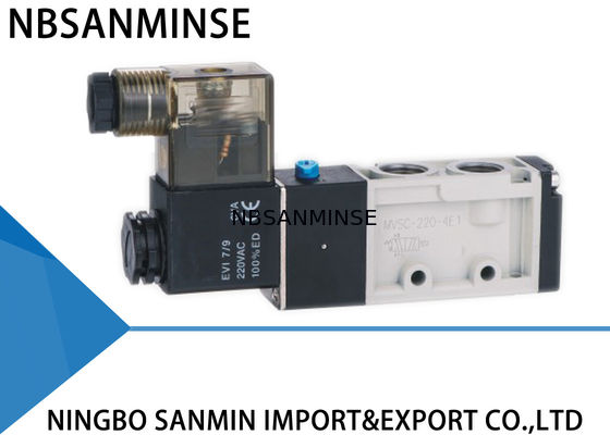 NVSC NASC 5 way 2 position Pneumaitc solenoid valve تطبيق صناعة صمام الهواء الطيار الداخلي للجسم