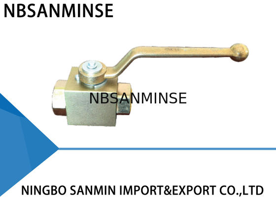 دليل الكربون الصلب / النحاس الكرة صمام هيدروليكي NBR VITON ختم نوع ISO9001 شهادة
