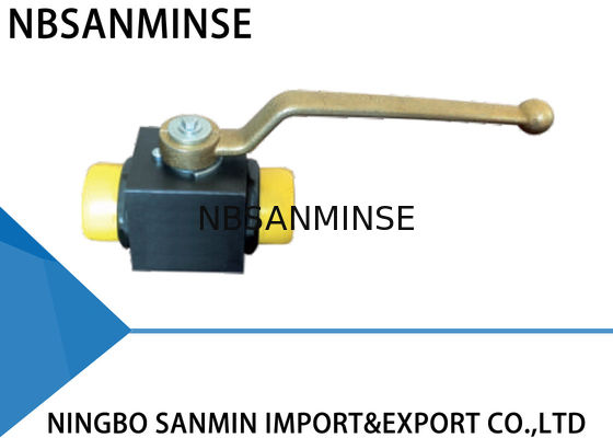 دليل الكربون الصلب / النحاس الكرة صمام هيدروليكي NBR VITON ختم نوع ISO9001 شهادة