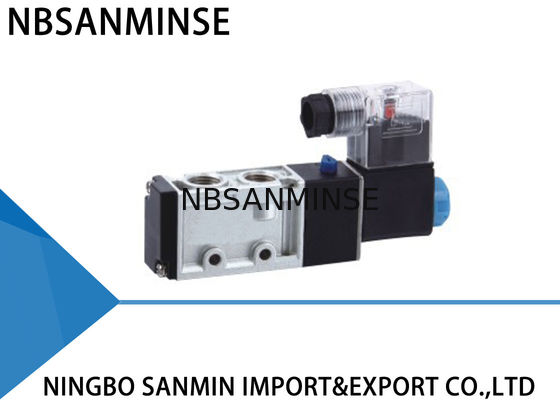 ST خمسة ميناء G1 / 4 "الصفحات صمام الملف اللولبي صمام ، صمام التحكم في الاتجاهات الهوائية