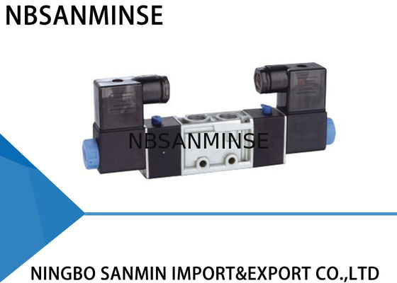 ST خمسة ميناء G1 / 4 "الصفحات صمام الملف اللولبي صمام ، صمام التحكم في الاتجاهات الهوائية