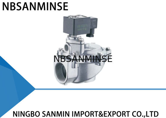 SANMIN QA-40S 50S 60S AC 220 فولت صمام نبض هوائي 0.3-0.6Mpa ASCO نوع صمام الملف اللولبي دليل على الغبار صمام باج هاوس