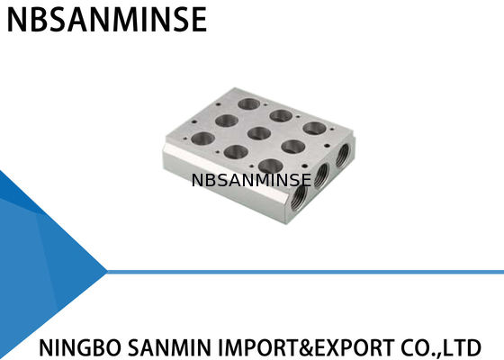 مجموعة صمام الملف اللولبي الهوائي ISO لـ Airtac Festo Parker CKD SMC Valve Combination Base
