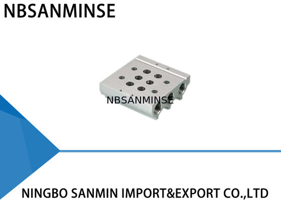 مجموعة صمام الملف اللولبي الهوائي ISO لـ Airtac Festo Parker CKD SMC Valve Combination Base