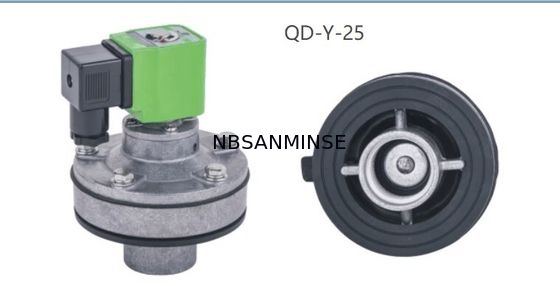 NBSANMINSE QD-Y غشاء صمام نبض صمام نفاث نوع SBFEC لحقيبة الغبار جامع نظام G1-1 / 2 G2 G2-1 / 2 G3 G4
