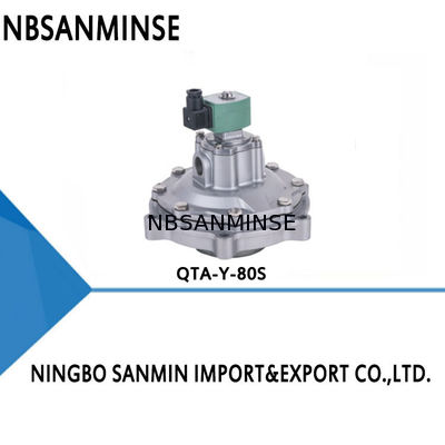 QTA-Y-76S صمام نبضات هوائي صناعة الصلب المقاوم للغبار مصنع Asco نوع حجم كبير