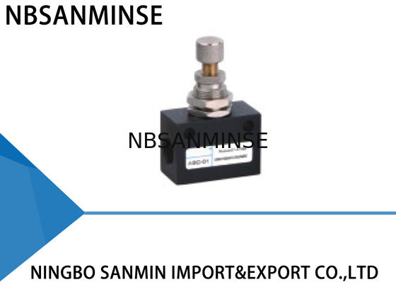 صمام هوائي خنق مقيد صمام التحكم في التدفق الهوائية 0 ~ 0.95Mpa