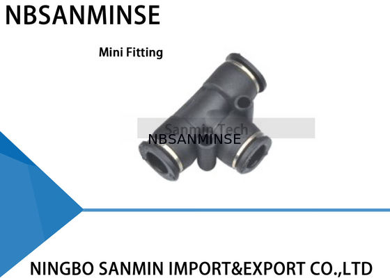 PE - C Compact One Touch Fitting التجهيزات الهوائية الهوائية البسيطة ، وصلات الضغط للتوصيل