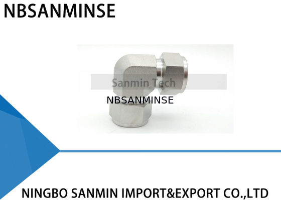 UE الاتحاد الكوع الفولاذ المقاوم للصدأ SS316L السباكة تركيب هوائي الهواء المناسب جودة عالية Sanmin