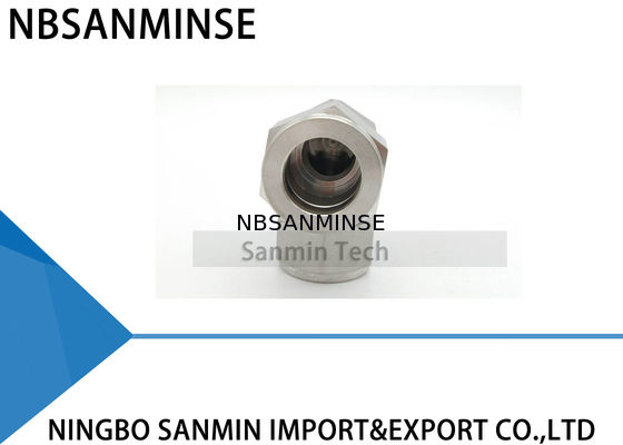 UE الاتحاد الكوع الفولاذ المقاوم للصدأ SS316L السباكة تركيب هوائي الهواء المناسب جودة عالية Sanmin