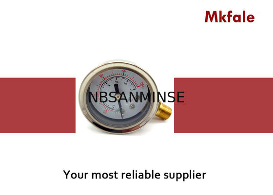 SM2SB 40B / L السائل المقياس قياس ضغط المياه مع اثنين من اتصال مشدود