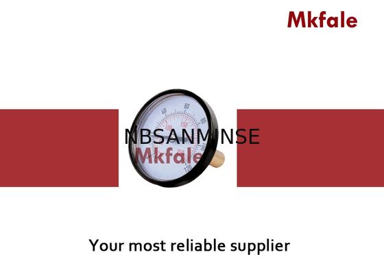 مقياس ضغط السائل SMKB أسود الفولاذ مقياس الحرارة الصناعية العادية