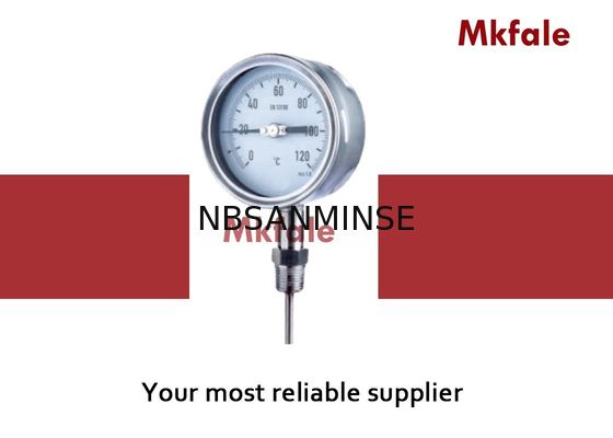 حالة SMC2S الثقيلة الرقمية ميزان الحرارة الصناعية الفولاذ المقاوم للصدأ لوسائل الإعلام للتآكل