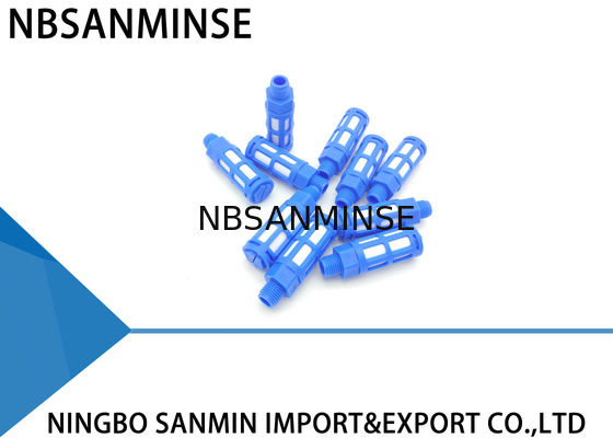 البلاستيك الخمار الهوائية الهواء تركيبات NBSANMINSE 1/8 1/4 3/8 1/2 3/4 1 PSU نوع الهواء كاتم الصوت