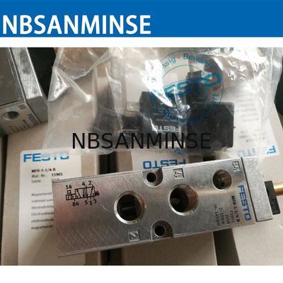 1/4 1/8 هوائيّ ملفّ لولبيّ صمام أصليّ فيستو ملفّ لولبيّ صمام NBSANMINSE MFH