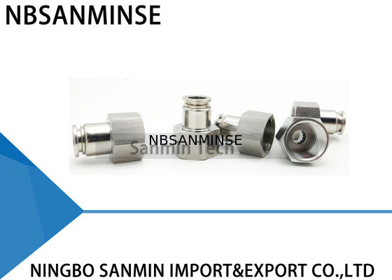 NBSANMINSE SSPCF M5 M6 1/8 1/4 3/8 1/2 SS316L الصفحات الداخلية الموضوع أنثى مستقيم