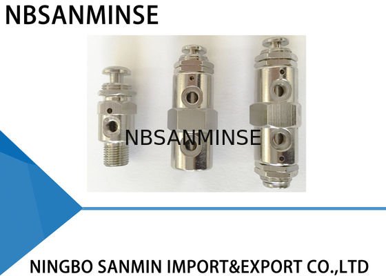 M5 G 1/8 صمام الميكانيكية الهوائية ، NBSANMINSE 2P 31P 3P 41P 4P 4PP Mini Change Valve