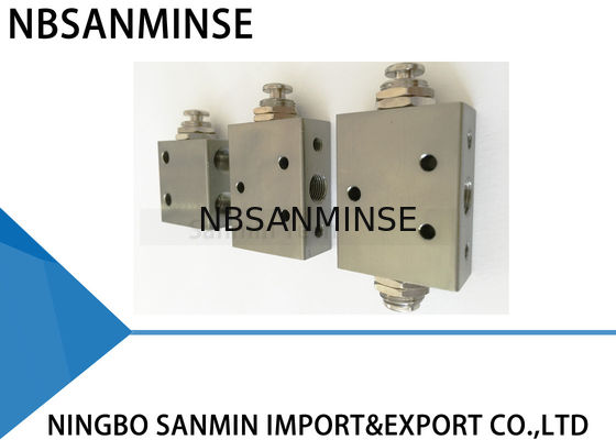 M5 G 1/8 صمام الميكانيكية الهوائية ، NBSANMINSE 2P 31P 3P 41P 4P 4PP Mini Change Valve