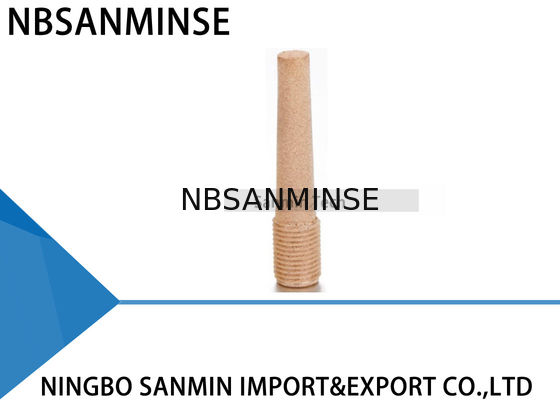 النحاس الهوائية الهواء تركيبات NBSANMINSE 1/8 1/4 G نوع الهواء كاتم الصوت تصفية نوع