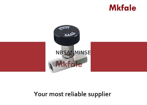 الموضوع Famale / ذكر ميني إبرة صمام الكرة الهيدروليكية مع هيئة الفولاذ المقاوم للصدأ