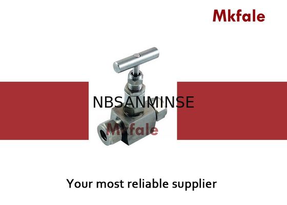 إبرة صمامات ارتفاع ضغط الفولاذ المقاوم للصدأ صمام 3000PSI 6000PSI أنثى الموضوع SS316