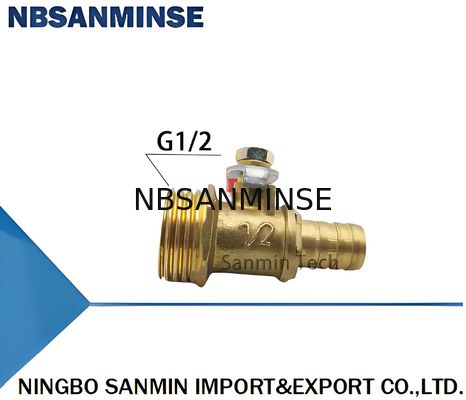أجزاء ضاغط الهواء صمام الكرة G 1/2 G 1/8 1PC NBSANMINSE
