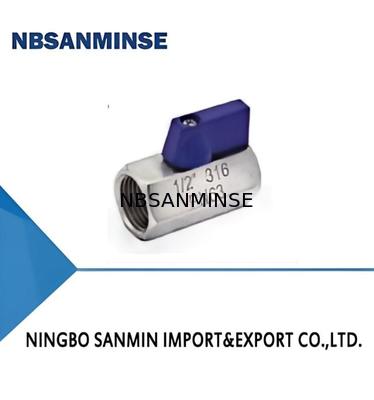 صمام تحكم كروي هوائي صغير 1/4 بوصة F/F PN64