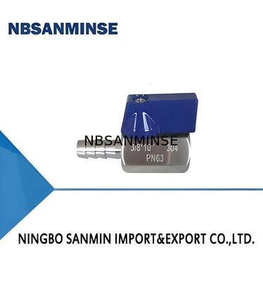 صمام لولبي هوائي صغير M/F ميكرو 1/4 بوصة