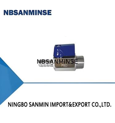 صمام الكرة 1/8' 1/4' 3/8' 1/2' 3/4' بوصة صمام الهواء المضغوط المعدني