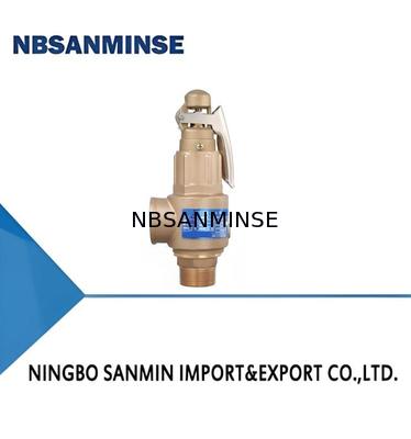 صمام الأمان المفتوح بشكل صغير من النحاس مع مفتاح 35بار