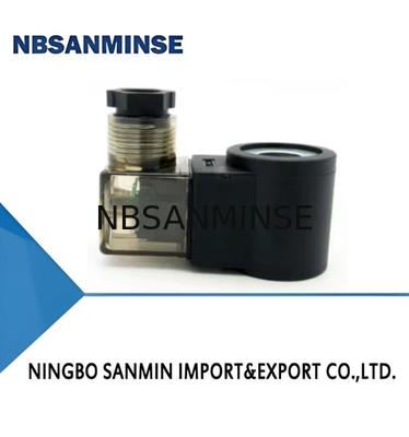 HC - 13 سلسلة صمام الكهرومغناطيسي الهيدروليكية لفائف DC 18.  5W قوة عادية