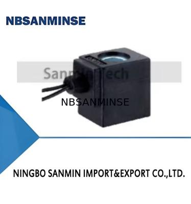 4V110 4V صمام مغنطيسيّ سلسلة DIN43650C (F 、 H) هوائيّ ملفّ لولبيّ صمام ملف