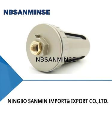 NBSANMINSE AD402 1/4 3/8 1/2 مكونات هوائية لمعالجة مصدر الهواء مع تصريف تلقائي لمجفف الهواء وضواغط الهواء