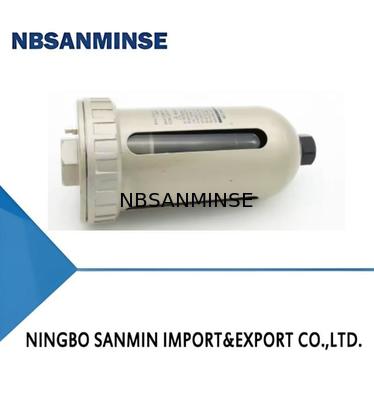 NBSANMINSE AD402 1/4 3/8 1/2 مكونات هوائية لمعالجة مصدر الهواء مع تصريف تلقائي لمجفف الهواء وضواغط الهواء