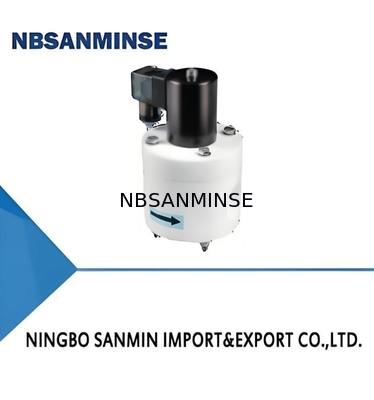 صمام كهرومغناطيسي من البولي تترافلورو إيثيلين (PTFE) مع مقاومة لدرجة الحرارة القصوى +120 درجة مئوية، وضغط تشغيل 0.01 إلى 0.6 ميجا باسكال، وقوة ضغط 1.2 ميجا باسكال