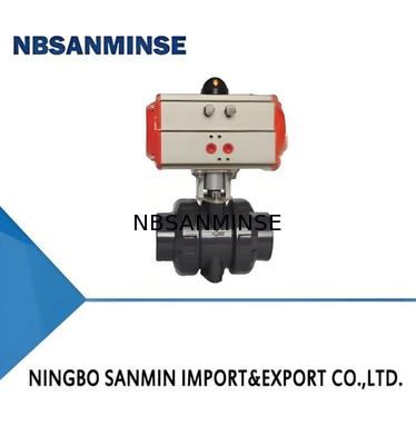 صمامات UPVC/CPVC/PPH الكهربائية والهوائية لضغط متوسط 1.2MPa وضغط منخفض 0.035MPa ~ 0.35MPa التطبيقات