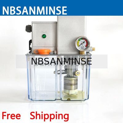 مضخة تشحيم الشحوم NBSANMINSE SDR5-34Z 4 ميجا باسكال AC 380 فولت 50 هرتز مع صمام الفائض لنظام التشحيم