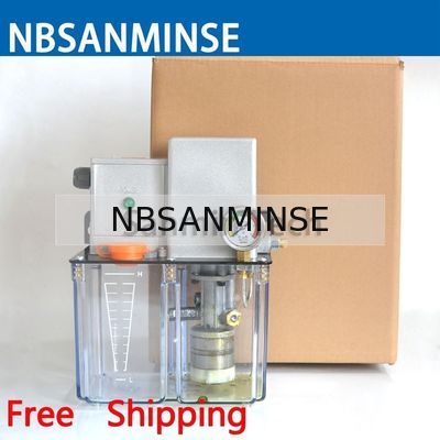 مضخة تشحيم الشحوم NBSANMINSE SDR5-34Z 4 ميجا باسكال AC 380 فولت 50 هرتز مع صمام الفائض لنظام التشحيم