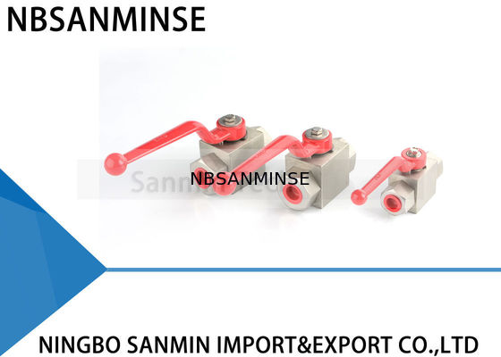 الفولاذ المقاوم للصدأ ارتفاع ضغط الكرة صمام هيدروليكي KHB-G1 / 8 1/4 3/8 1/2 تصميم المضادة للتآكل SS304 SS316