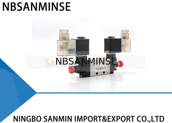 TG358V11 G1 / 8 2 الوظيفة 5 الطريق الداخلية نوع الطيار مضخة الباب صمام مخصص لشاحنة نظام باب السيارة