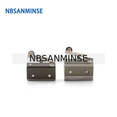 NBSANMINSE V2-M5 V2-1 / 8 2/2 صمام التحكم الميكانيكي في الهواء ثنائي الاتجاه خط أتمتة صمام الأسطوانة
