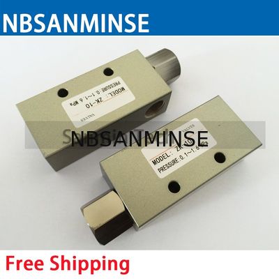 NBSANMINSE ZK فراغ مولد 1/8 1/4 3/8 1/2 هوائي فراغ القاذف 1MPa أتمتة فراغ أجزاء