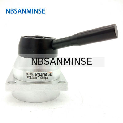 NBSANMINSE K34R6 G1 / 4 "اليد تبديل صمام رسم صمام الميكانيكية الهوائية دليل صمام g 1/4 الموضوع
