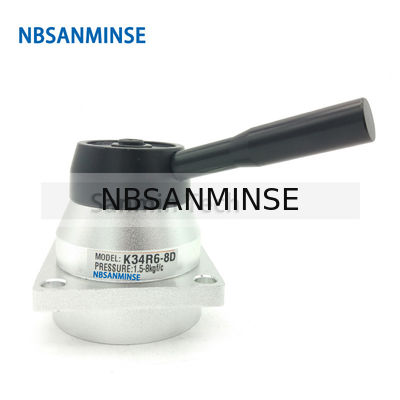 NBSANMINSE K34R6 G1 / 4 "اليد تبديل صمام رسم صمام الميكانيكية الهوائية دليل صمام g 1/4 الموضوع